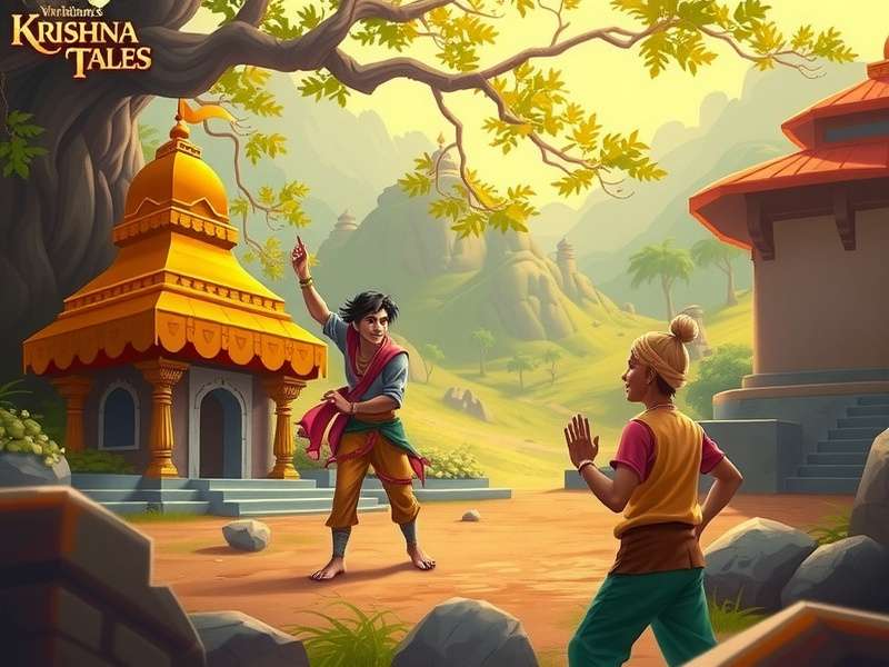 Krishna S Vrindavan Tales Community Event